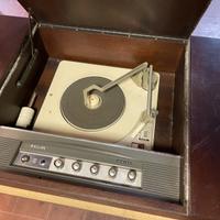 Giradischi Philips anni ‘60 a mobile
