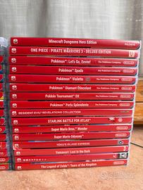 Lotto giochi nintendo switch prezzi bassi