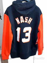 Felpa uomo con cappuccio NBA Steve Nash originale 