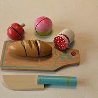 Cibo da tagliare con velcro - legno Djeco