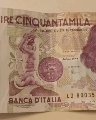 banconote lire italiane