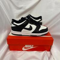 Nike Dunk Low Nere e Bianche 37 Nuove