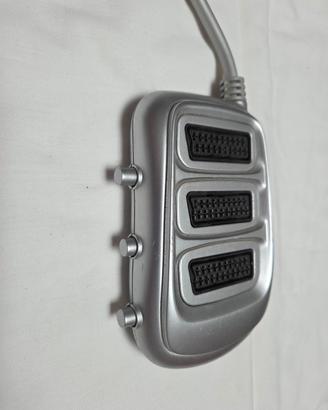 hub 3 scart con selettore