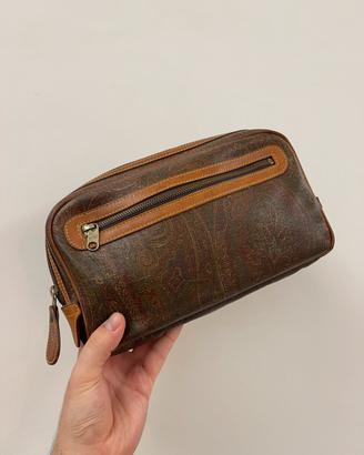 Pochette Etro Milano in pelle - Made in Italy