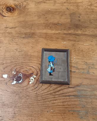 Holly hobbie quadro a specchio vintage 