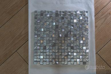 Mosaico Tasselli argento