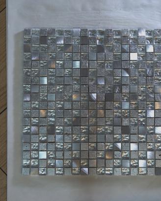 Mosaico Tasselli argento