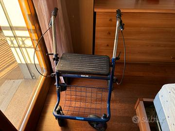 Carrello deambulatore anziani Thuasne Rollator