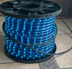 Tubo luminoso 45 mt blu.