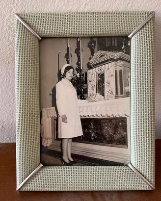 ritratto fotografico in bianco e nero anni '60/'70