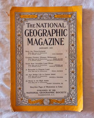 The national geographic magazine