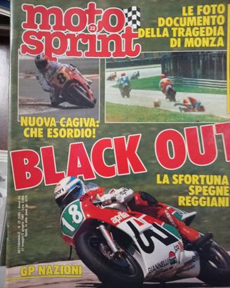 Rivista MOTOSPRINT numero 22 del 1987