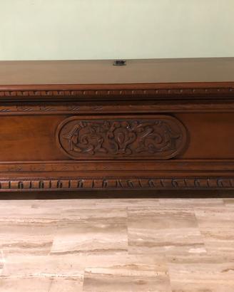 Cassapanca stile Classico/Rustico con Appendiabiti