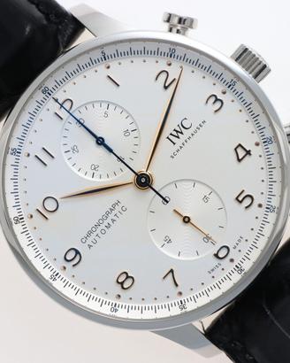 IWC Portugieser Chrono IW371604 Mai Indossato 2023