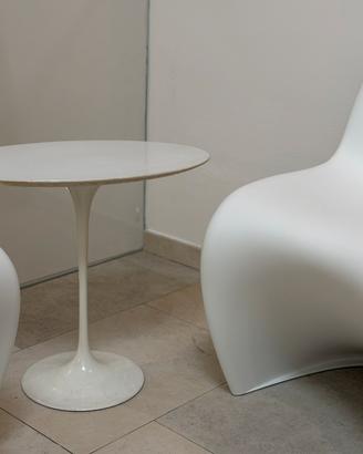 Tavolino Knoll Tulip ovale anni 60