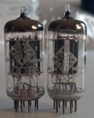 Coppia Telefunken ecc83