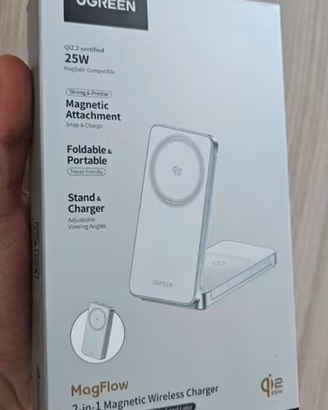 Ugreen Magflow Qi2 25W caricarore wireless