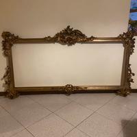 Cornice barocca dorata