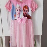 Vestito bambina Frozen tg 6 anni