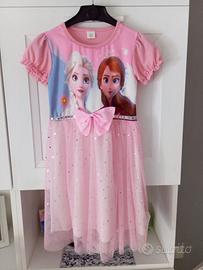 Vestito bambina Frozen tg 6 anni
