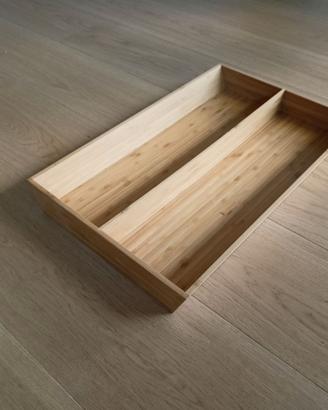 Porta utensili da cucina in bambù Ikea