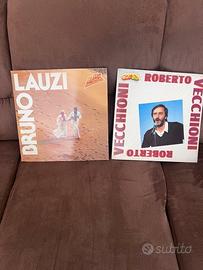 2 vinili Lp 33 giri Lauzi e Vecchioni