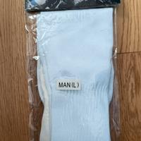 Calze sportive lunghe bianche L