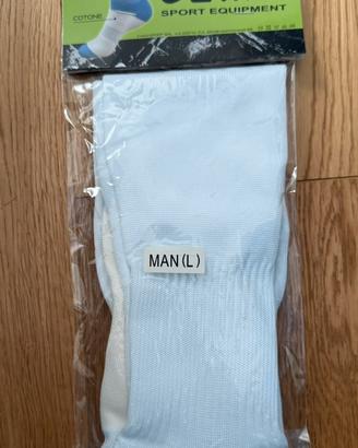 Calze sportive lunghe bianche L