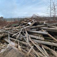 Legno di risulta da demolizione tetto