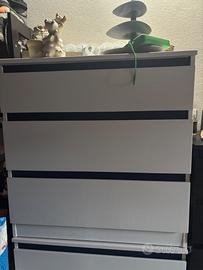 Omaggio coppia Cassettiera 3 cassetti