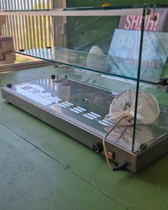 Vetrina riscaldata monofase