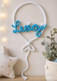 decorazione per cameretta in lana