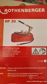 Rothenberger Pompa di prova RP30