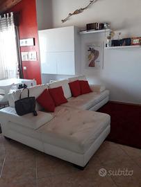 Divano Angolare Bianco