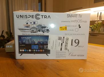 Televisione +antenna per camion, camper, barca