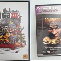 Giochi vintage Commandos 2 GTA 3 Gli incredibil