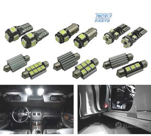 KIT 15 LAMPADE LED INTERNE MERCEDES CLASSE C C204 