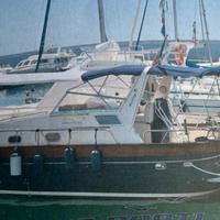 Apreamare 750 cabinato porto di Sanremo 