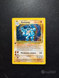 Machamp Holo Prima Edizione - Carte Pokemon 