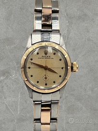 Rolex Oyster Perpeual Zephyr Oro Rosa e Acciaio