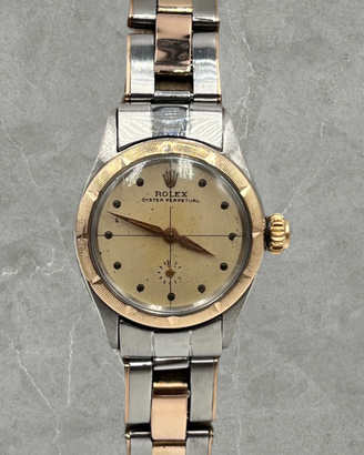 Rolex Oyster Perpeual Zephyr Oro Rosa e Acciaio