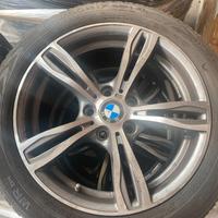 Cerchi lega 17' bmw + gomme invernali