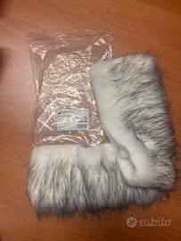 Bordo di pelliccia sintetica lupo mondial