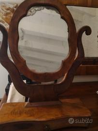 Specchio da como cornice in legno