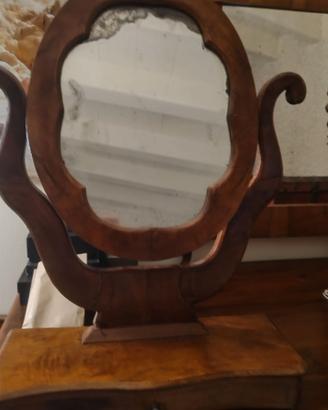 Specchio da como cornice in legno