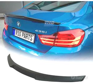 SPOILER ALETTONE BMW F32 LOOK M4 CSL NERO OPACO