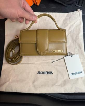 Jacquemus bambino mini verde oliva
