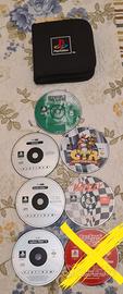 GIOCHI RARI PS1 + RACCOGLITORE PS