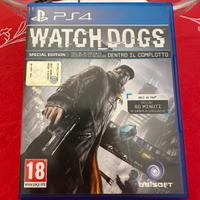 Watch dogs (special edition) Playstation 4
