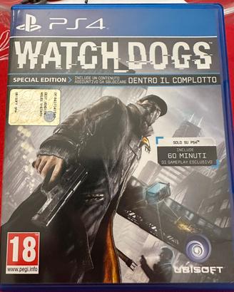 Watch dogs (special edition) Playstation 4